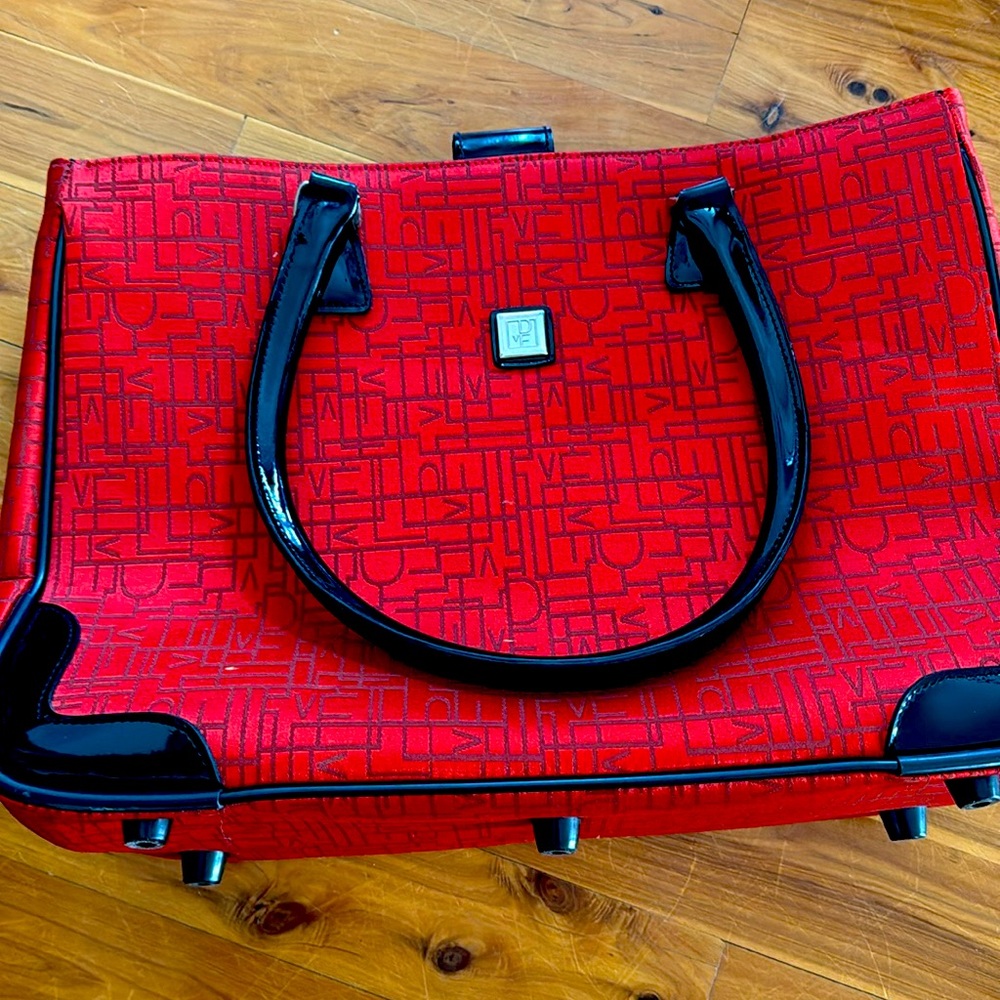 Red and black bag